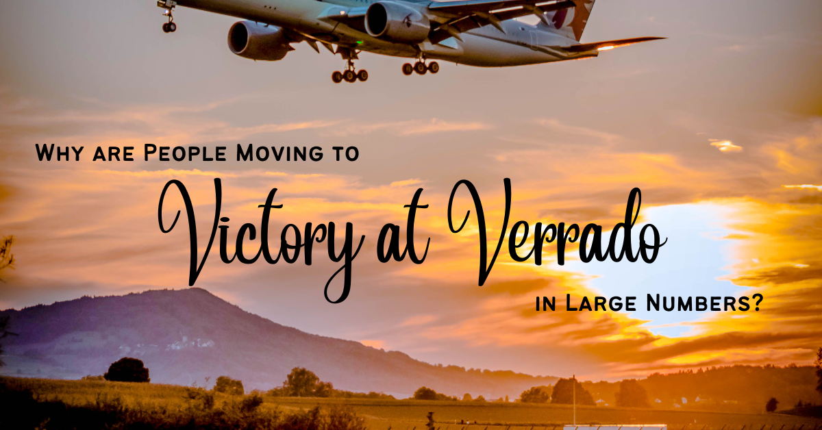 Why are People Moving to Victory at Verrado in Large Numbers?
